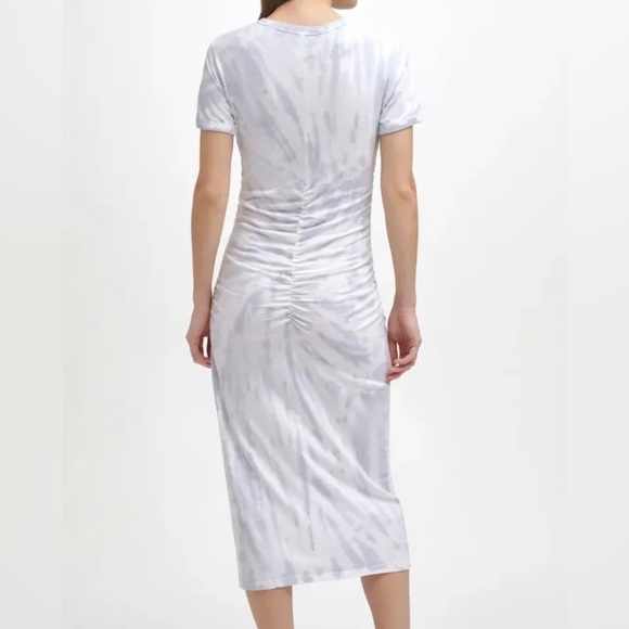 (242)NWT DKNY Sport - Ruched Dress - Small - Picture 3 of 4